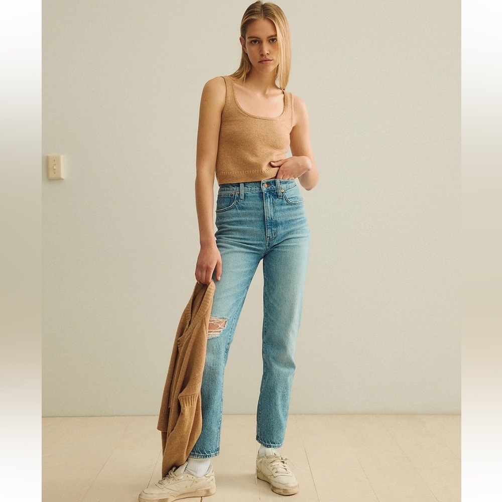 Madewell The Perfect Vintage High Rise Straight Jeans: Reinhart Wash